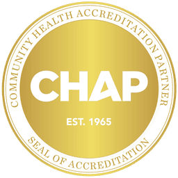 CHAP Accredited — Community Health Accreditation Partner Seal